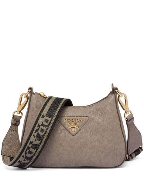 prada pocket logo-strap crossbody bag|prada shoulder bag price.